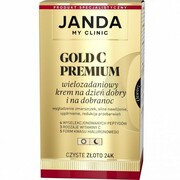 JANDA MY CLINIC Gold C Premium Wielozadaniowy Krem na dzień dobry i na dobranoc - czyste złoto 24K 50ml