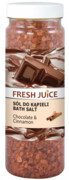 Fresh Juice Sól do kąpieli Chocolate & Cinnamon 700g