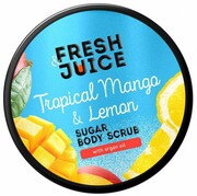 FRESH JUICE Cukrowy peeling do ciała Tropikalne mango i cytryna 200 ml