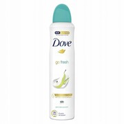DOVE Go Fresh Dezodorant antyperspirant dla kobiet w sprayu Pearl & Aloe vera scent 250 ml