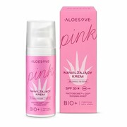 Aloesowy Krem nawilżający do twarzy na dzień SPF30, ALOESOVE PINK, 50 ml