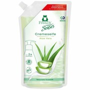 Aloesowe Mydło w płynie, FROSCH Aloe Vera, Zapas, 500 ml