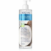 Eveline Bio Organic 99% Natural Coconut Żel do ciała i twarzy łagodząco-rewitalizujący 400ml
