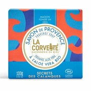 Śródziemnomorskie mydło organiczne - Sekrety skalistych zatoczek, La Corvette, 100g