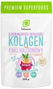 Kolagen + Witamina C + Kwas Hialuronowy, Intenson, 250g
