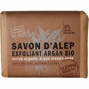 Mydło Arganowe Peelingujące, Aleppo Soap, 100g