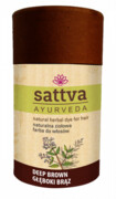 Henna Głęboki Brąz, Naturalna Ziołowa Farba do Włosów, Sattva