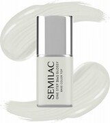 SEMILAC One Step Glossy 3in1 Lakier hybrydowy do paznokci S110 The White 7 ml