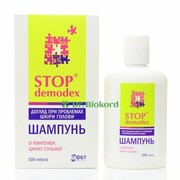 Szampon Stop Demodex, Demodekoza, Nużyca, 100 ml