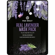 Maska w płachcie wzmacniająco-balansująca z lawendą, Pax Moly