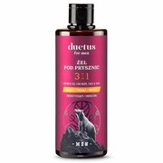Męski żel pod prysznic 3w1 energetyzujący, DUETUS FOR MEN, 300ml