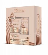 BIELENDA Zestaw Peptydy 40+ krem do twarzy 50ml + krem-serum pod oczy 15ml