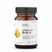 Witamina B6 P-5-P 6 mg, Aura Herbals, 60 kapsułek