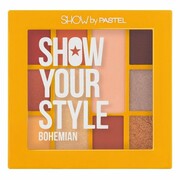 PASTEL Show By Pastel Paleta cieni do powiek Show Your Style Bohemian (10) 1szt