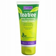 Beauty Formulas Tea Tree Maska glinkowa głęboko oczyszczająca 100ml