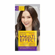 Joanna Multi Effect Color Keratin Complex Szamponetka - 12 Czekoladowy Brąz 35g