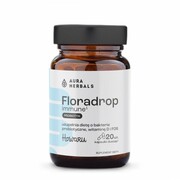 Floradrop immune, probiotyk, Aura Herbals, 20 kapsułek
