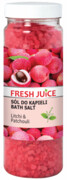 Fresh Juice Sól do kąpieli Litchi & Patchouli 700g