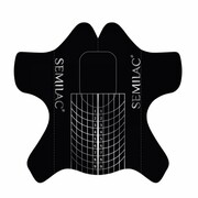 SEMILAC Hardi Shaper Szablony do przedłużania paznokci Wide 1 op. - 100 szt.