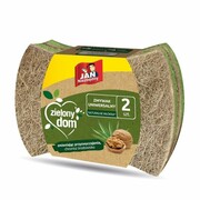 Jan Niezbędny Zielony Dom Zmywak uniwersalny z naturalnych włókien, 2 szt.