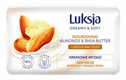 Luksja Creamy & Soft Odżywcze Kremowe Mydło w kostce Migdały & Masło Shea 90g