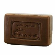 Mydło z Aleppo o zapachu bursztynu, 10% oleju laurowego, bez opakowania, Janapp, 125g