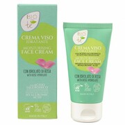 Nawilżający krem do twarzy z hydrolatem różanym i wielkocząsteczkowym kwasem hialuronowym, Pierpaoli Biocontè, 50ml