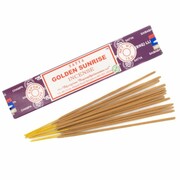 Złoty Wschód Słońca Kadzidełka Aromatyczne - Golden Sunrise Satya, 15g