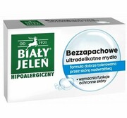 BIAŁY JELEŃ Mydło glicerynowe bezzapachowe hipoalergiczne - kostka 100 g