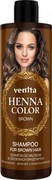 VENITA Henna Color Szampon do włosów w odcieniach brązowych - Brown 300ml