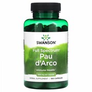 Full Spectrum Pau d'Arco 500mg, Swanson, 100 kapsułek