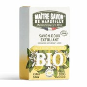 Peelingujące mydło prowansalskie, CYTRYNA, Maitre Savon de Marseille, 100g