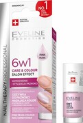 EVELINE 6w1 Care & Colour Odżywka do Paznokci Pink Pearl 5ML