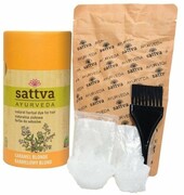 Henna Caramel Blonde, Naturalna Ziołowa Farba do Włosów, 150g, Sattva