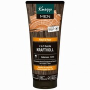 Męski Żel pod prysznic i szampon 2w1 Orzech Cedrowy i Dąb, Kneipp Kraftvoll, 200ml