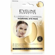 Eveline Hydrogel Eye Pads Hydrożelowe Płatki pod oczy - rozświetlający kompres 1op.-2szt