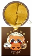 Hydrożelowe płatki pod oczy ze śluzem ślimaka SersanLove Golden Snail Eye Mask, 60 sztuk