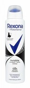 REXONA Invisible Black & White Antyperspirant damski w sprayu 150 ml