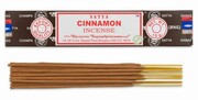 Cynamon Cinnamon Incense, Kadzidełka Satya, 15g
