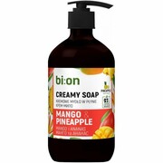 BIO NATURELL Kremowe mydło w płynie z pompką Mango i Ananas 473 ml