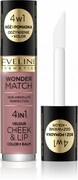 EVELINE Wonder Match Róż i Pomadka w płynie nr 02 4.5 ml