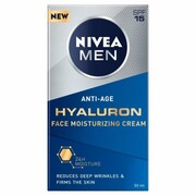 NIVEA MEN Krem przeciwzmarszczkowy Anti-Age Hyaluron SPF15 50ml