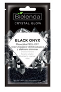 Bielenda Crystal Glow Maseczka peel-off oczyszczająco-detoksykująca Black Onyx 8g