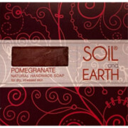 Owoc Granatu Naturalne Mydło, Soil & Earth, 100g