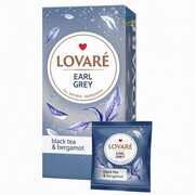 Herbata Czarna EARL GREY Lovare, 24 torebki x 2g