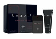 BUGATTI Zestaw prezentowy męski Signature Carbon (woda toaletowa 100ml + żel pod prysznic 200ml)