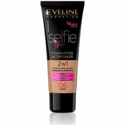 Eveline Selfie Time Podkład 2w1 kryjąco-nawilżający - 06 Honey