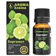 Olejek Eteryczny Bergamotowy, Naturalny, AROMA kraina, 10ml