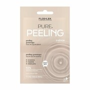 FLOSLEK Clean Skin Peeling Gommage Pure na twarz,szyję i dekolt - każdy rodzaj skóry 2x4ml