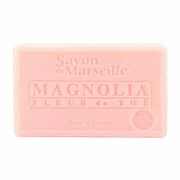 Mydło Marsylskie Prowansalskie MAGNOLIA I KWIAT HERBATY, 72%, Le Chatelard, 100g
